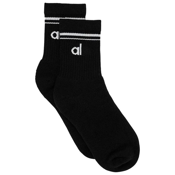 2025 Women’s Retro Cotton Yoga Socks – Medium Long