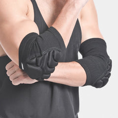 Compression Elbow Pads – Sports Protector Braces (1 Pair)