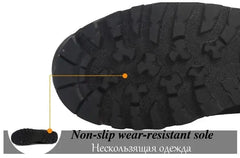 Men’s Waterproof Hiking Shoes – Anti-Collision Outdoor Climbing & Casual Sneakers