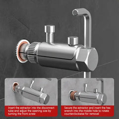 Universal Angle Valve & Screw Extractor Set