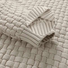 Men’s Winter Knitted Crew Neck Pullover