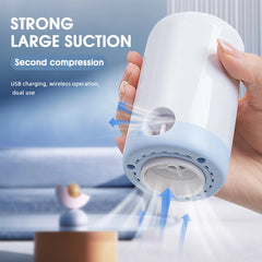 Expandable Vacuum Travel Backpack – Large Capacity Laptop & Business Bag for Men/Wome