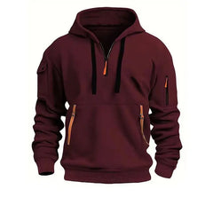 Unisex Drop-Shoulder Hooded Sweatshirt – Loose Fit Casual Pullover (S–XXXL)