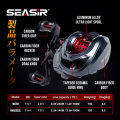 Mansory Ultralight Baitcasting Reel