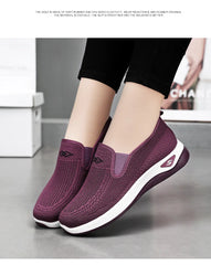 Women’s Breathable Sports Sneakers – Lightweight Anti-Slip Walking Shoes