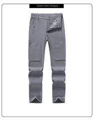 Unisex Quick-Dry Outdoor Hiking Pants – Waterproof & Breathable