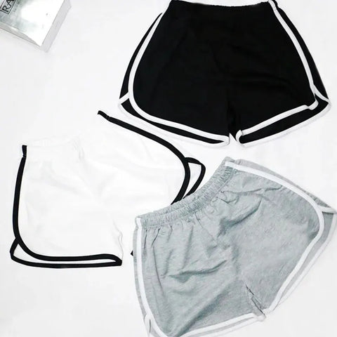 Women’s Elastic Shorts – Loose Fit, Quick-Dry Summer