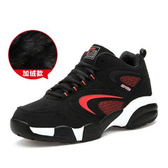Men’s Winter Snow Shoes – Warm Leather Non-Slip Sneakers