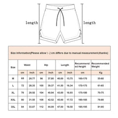 Men’s Camo 2-in-1 Quick-Dry Running Shorts
