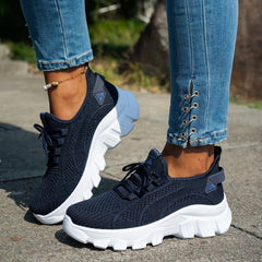Women’s 2025 Spring Knitted Slip-On Shoes