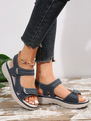 Women’s Summer Wedge Sandals – Lightweight Platform Beach Shoes
