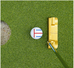 PGM Golf Ball Line Marker Tool with 2 Marker Pens – Alignment & Putting Guide