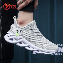 YRZL Men’s Sport Sneakers – Breathable Lightweight Running Shoes