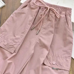 Kids Cargo Joggers – Light Breathable Casual Pants for Autumn & Summer