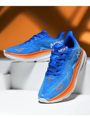 Men & Women Carbon Plate Running Shoes – Lightweight Breathable Athletic Sneakers