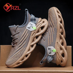 YRZL Men’s Sport Sneakers – Breathable Lightweight Running Shoes