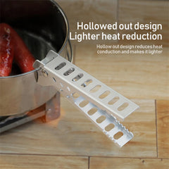 Aluminum Alloy Bowl Gripper – Anti-Hot Camping Pot & Pan Clip Holder