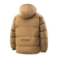 Men’s Winter Windproof Thick Hooded Parka