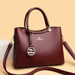 Kangaroo Women’s Large Capacity PU Shoulder Bag