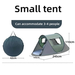 5–8 Person Automatic Pop-Up Camping Tent – Waterproof Quick Opening Outdoor Shelter