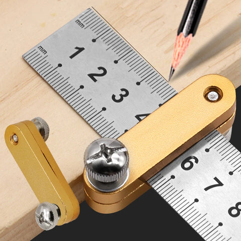 Steel Ruler Positioning Block Marking Gauge