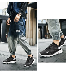 Men & Women Carbon Plate Running Shoes – Lightweight Breathable Athletic Sneakers