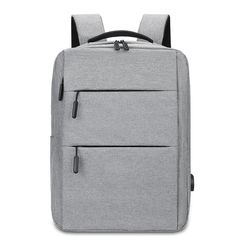 Multi-Layer Zippered Laptop Backpack – Business & Travel Bag for Men and Women