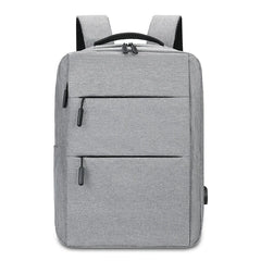 Multi-Layer Zippered Laptop Backpack – Business & Travel Bag for Men and Women