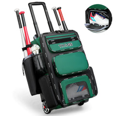 Multifunctional Outdoor Sports Trolley Baseball Bag – Large Capacity, Waterproof