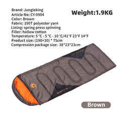 JUNGLEKING CY0904 4-Season Ultralight Waterproof Camping Sleeping Bag