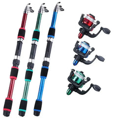 Telescopic Fishing Pole Kit – Full Travel Set
