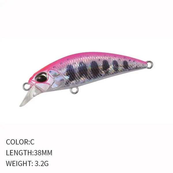 38mm Mini Sinking Minnow Fishing Lure