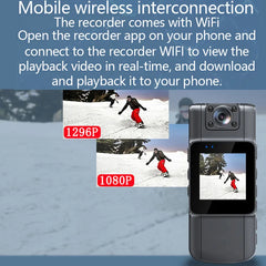 1080P Mini Body Camera – Portable DVR with Night Vision