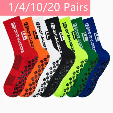 Unisex Non-Slip Sports Socks – Mid-Calf Football & Training