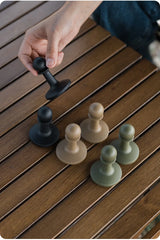 4pcs Camping Tent Poles with Lightning Caps – Durable Canopy Support Set