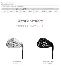 PGM 72° Sand Wedge – Right-Handed Golf Club with CNC Face (SG007)