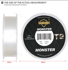 SeaKnight MANSTER T2 Fluorocarbon Fishing Line – 100M