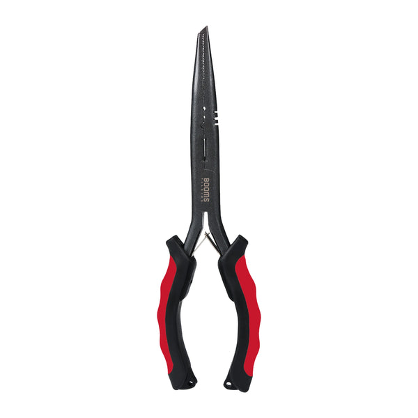 Booms Fishing F03 Long Nose Pliers – 23cm Stainless Steel Hook Remover & Line Cutter