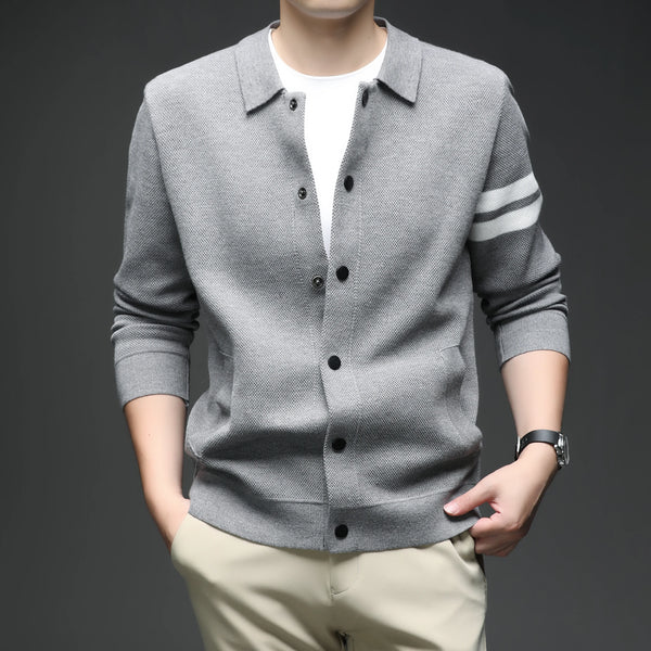 Men’s Knitted Cardigan Sweater Jacket