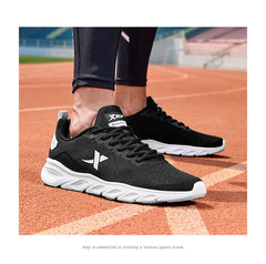 Xtep 2025 Men’s Running Shoes – Sweat-Absorbing, Wear-Resistant Sports Sneakers