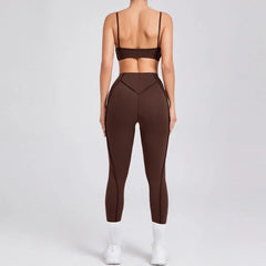 Women’s Seamless High-Waist Yoga Set