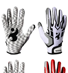 Padded Football Gloves – Adhesive Grip for Indoor & Outdoor Sports