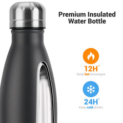 500ml Stainless Steel Insulated Water Bottle – Hot & Cold