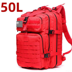25L/50L Tactical Waterproof Outdoor Backpack – Trekking, Fishing, Hunting, Camping, Hiking