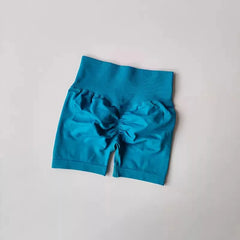 Women’s High-Waist Breathable Yoga Shorts