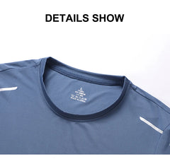 CHRLCK Men’s Quick-Dry Sports T-Shirt – Summer Outdoor