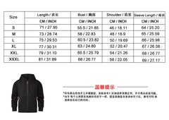 Men’s Autumn Slim-Fit Zip Hoodie Jacket