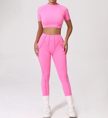 Women’s Seamless High-Waist Yoga Set