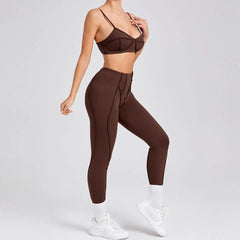 Women’s Seamless High-Waist Yoga Set