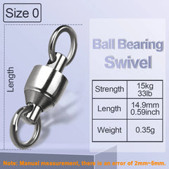 FishTrip Ball Bearing Fishing Swivels